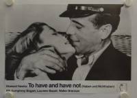 To have and have not (Haben und Nichthaben)